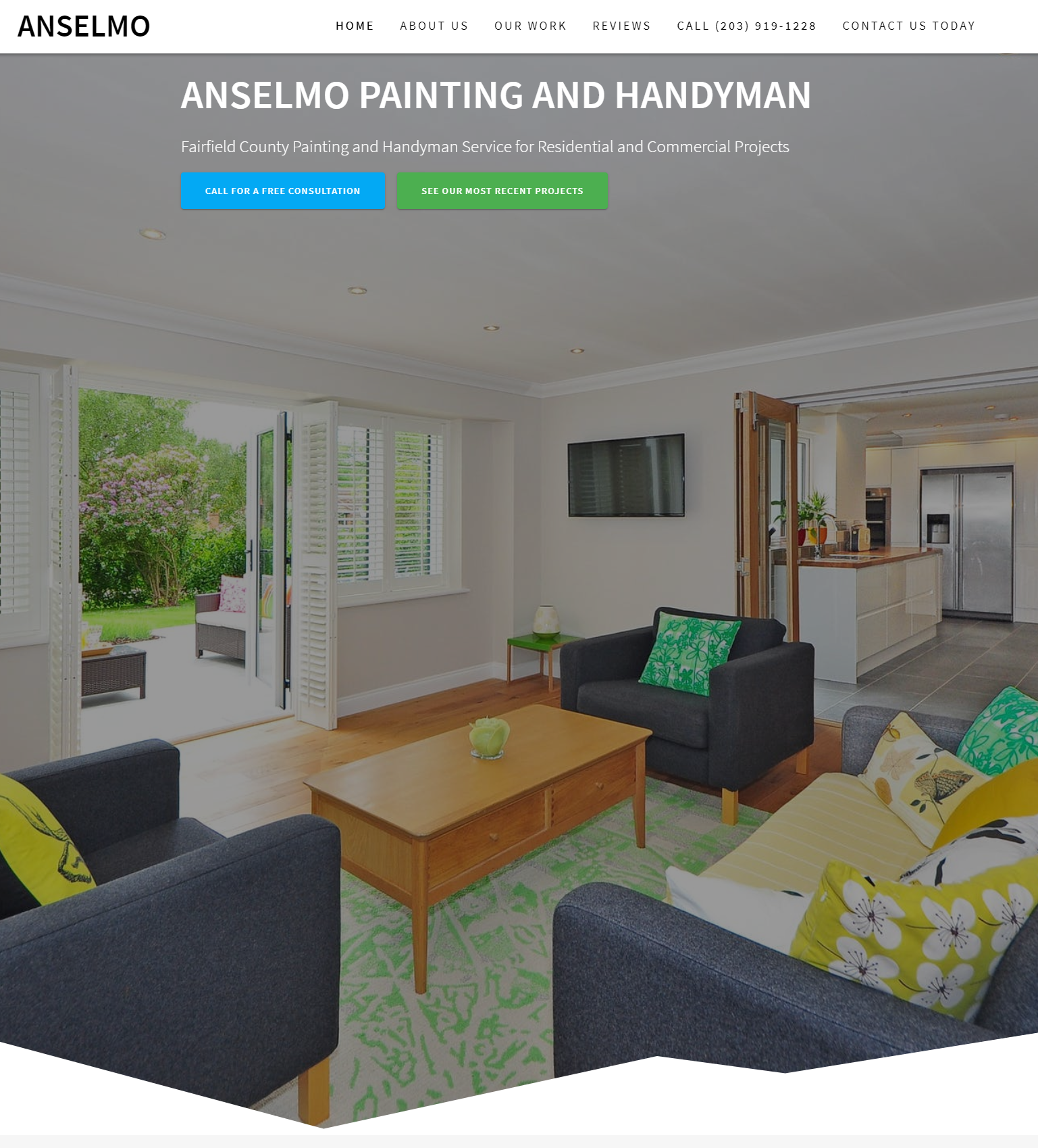 Anselmo Handyman Splash Page