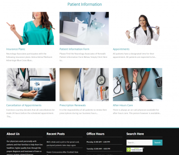 Norwalk Associates of Norwalk Patient Portal Page