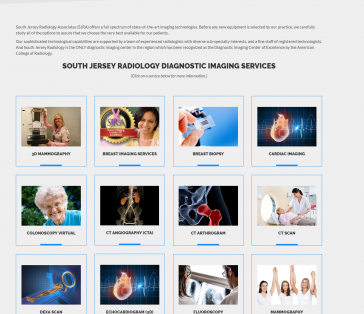 South Jersey Radiology Services Page